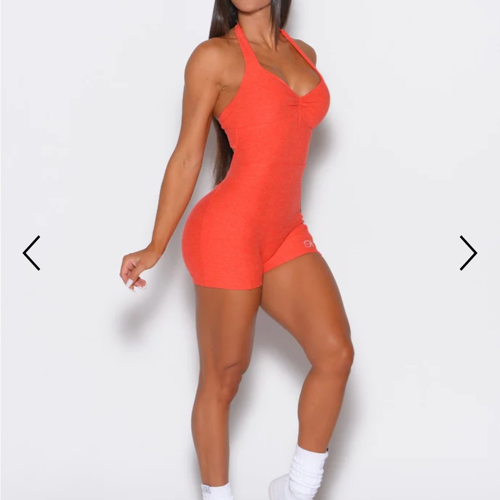 Bombshell halter bodysuit